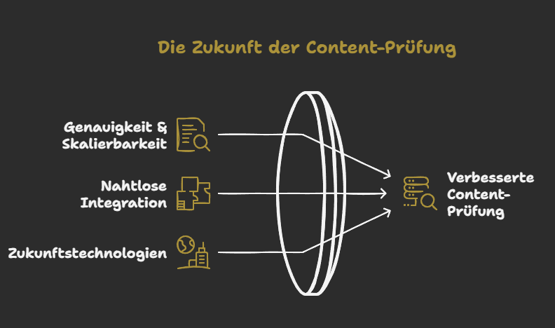 Zukunftsausblick: Wohin entwickelt sich die Content-Prüfung?