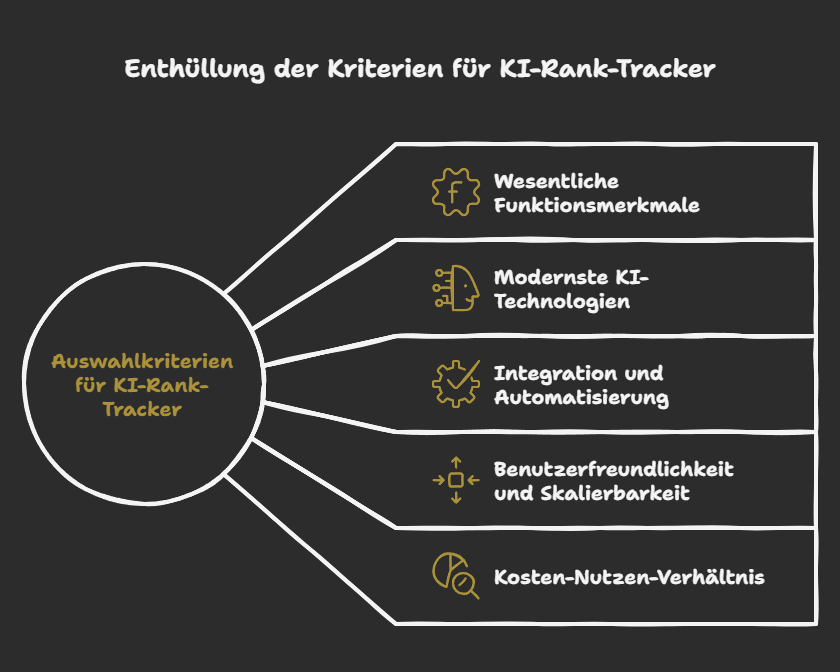 Auswahlkriterien für KI-Rank-Tracker