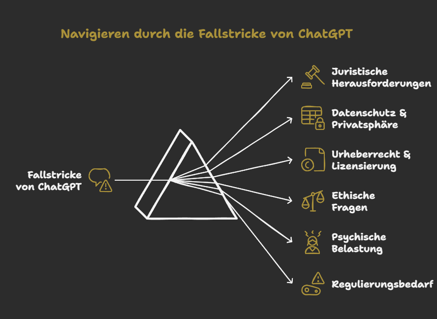 Risiken, Ethik und Recht: Worauf Du bei der Nutzung von ChatGPT achten musst