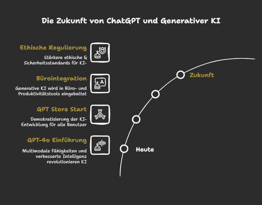 Zukunftsausblick: Wohin entwickelt sich ChatGPT und Generative KI?