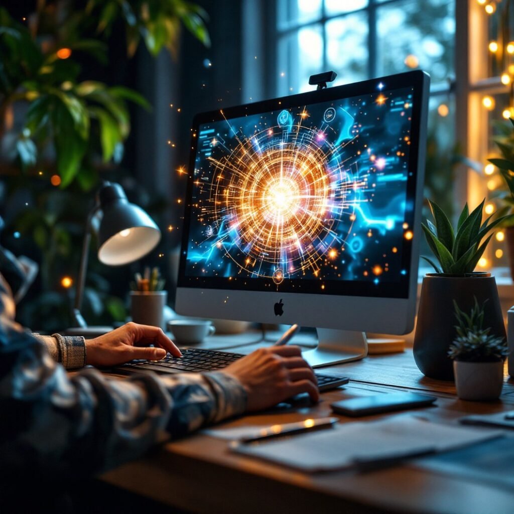 Wie ChatGPT Dein digitales Arbeiten auf das nächste Level hebt - Illustration