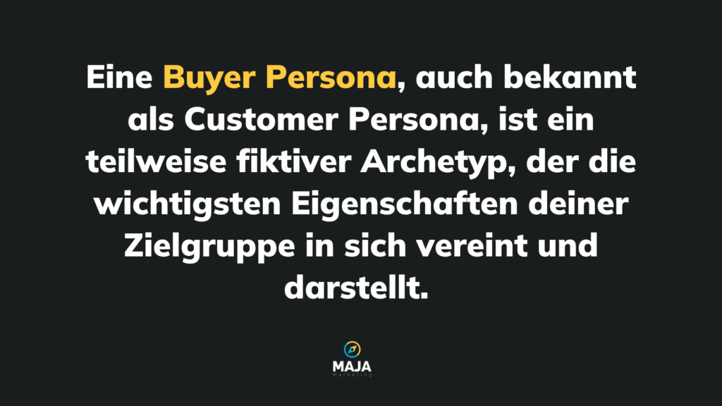 Definition Customer Persona