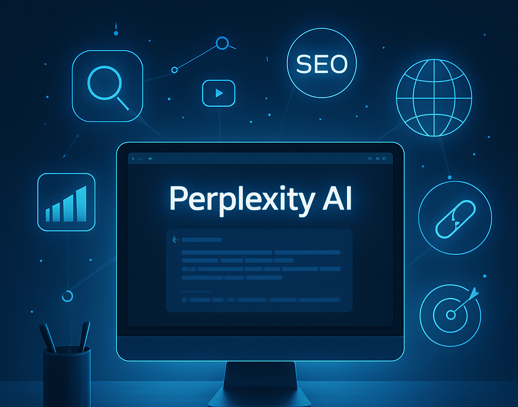 Titelbild für Perplexity AI SEO