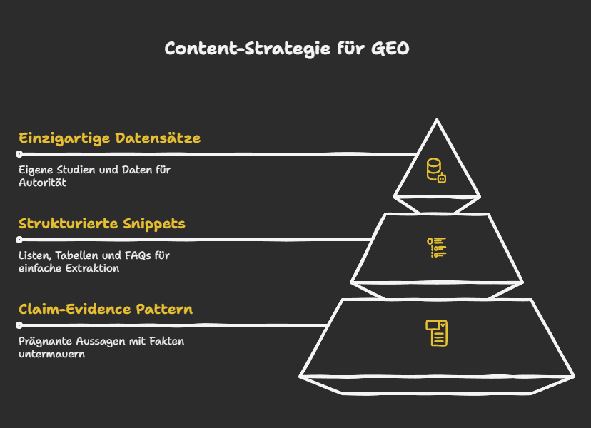 Content-Strategie für GEO