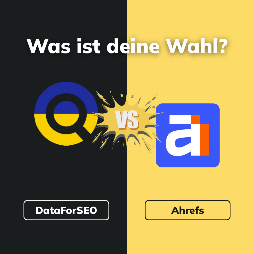 Impression DataForSEO vs. Ahrefs