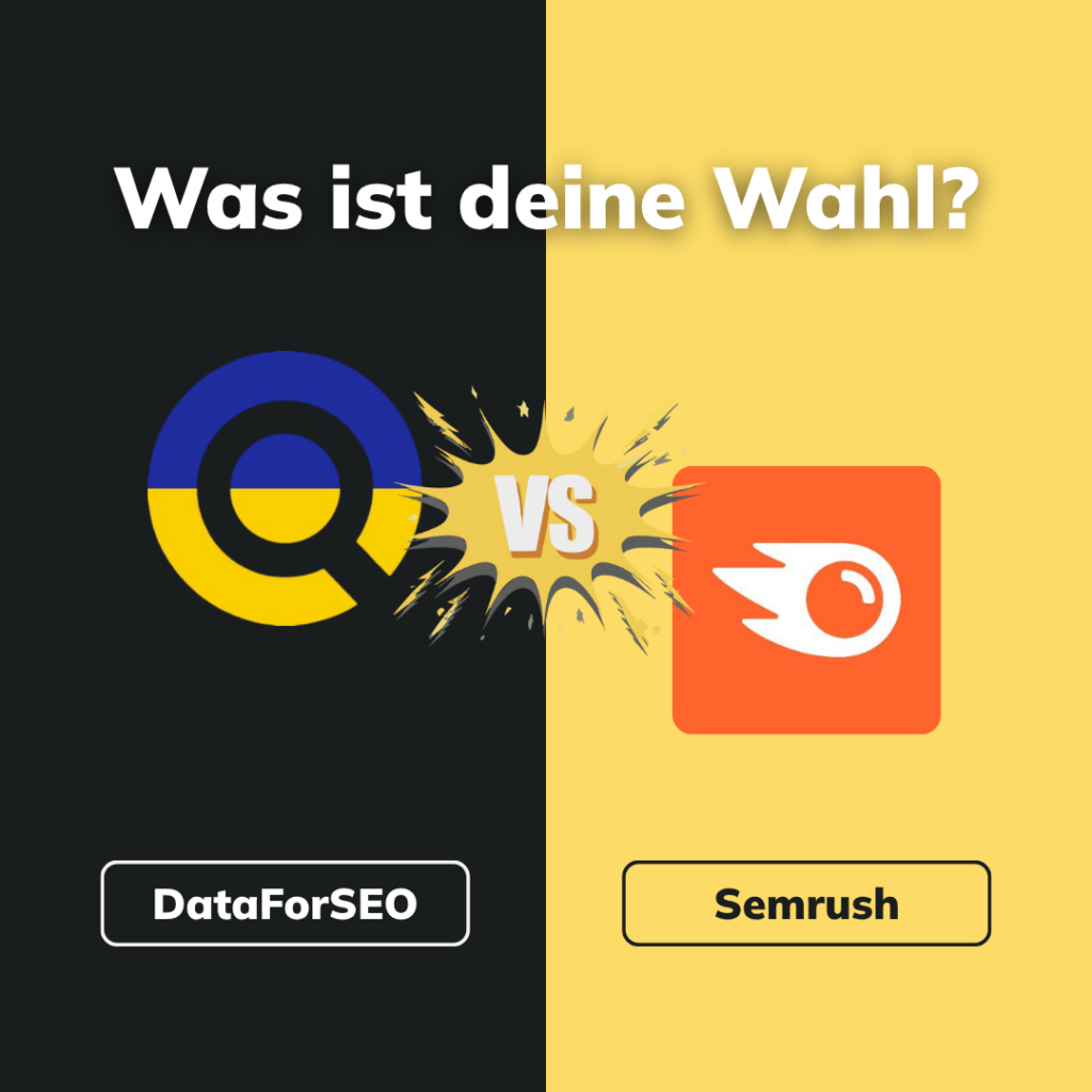 Imoression DataForSEO vs- Semrush