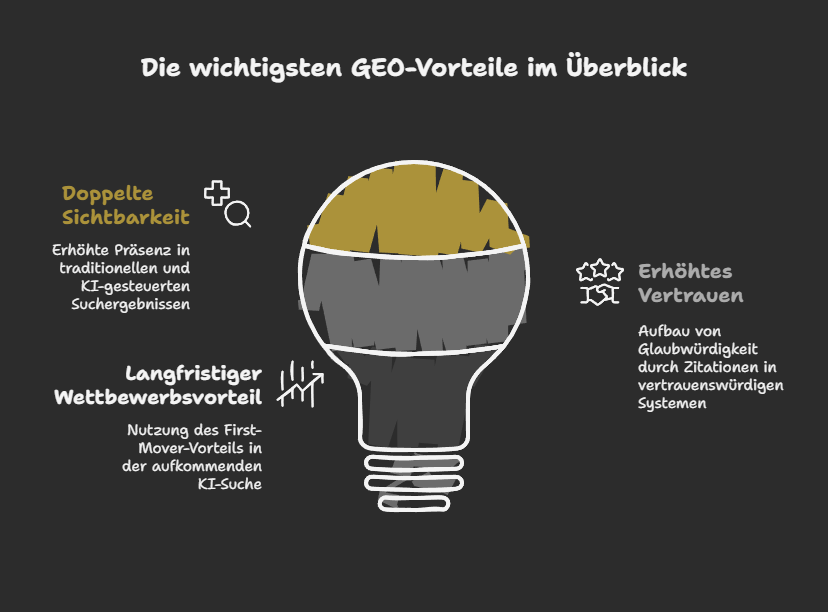 Die wichtigsten GEO-Vorteile im Überblick