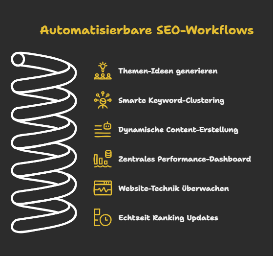 Automatisierbare SEO-Workflows