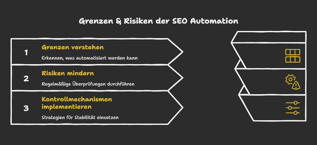Grenzen & Risiken der SEO Automation