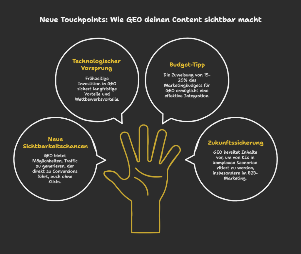 Neue Touchpoints: Wie GEO deinen Content sichtbar macht