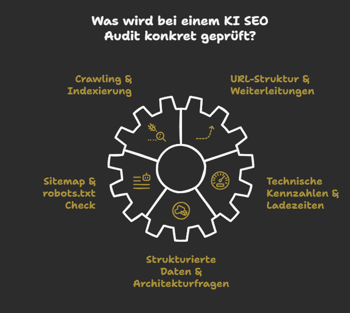 Was wird bei einem KI SEO Audit konkret geprüft?