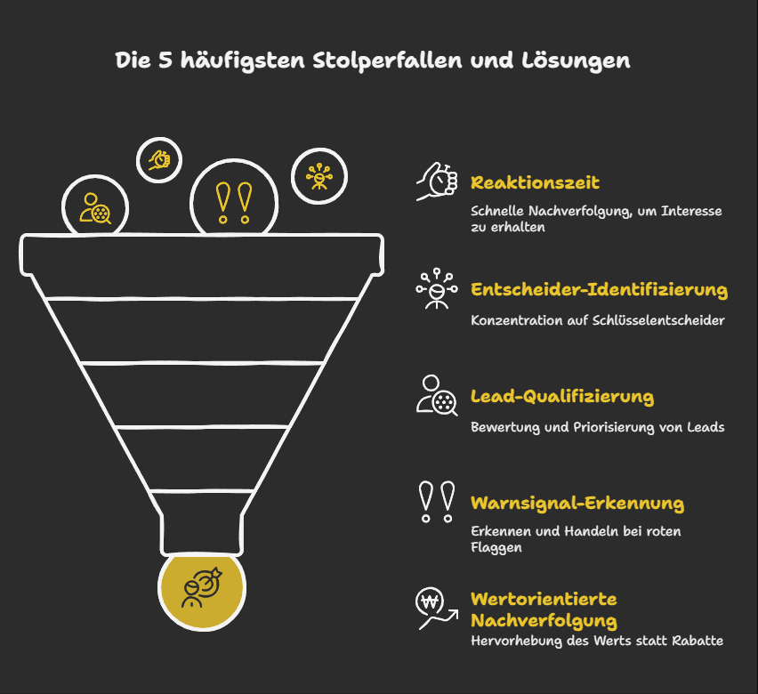 Die 5 häufigsten Stolperfallen und Lösungen