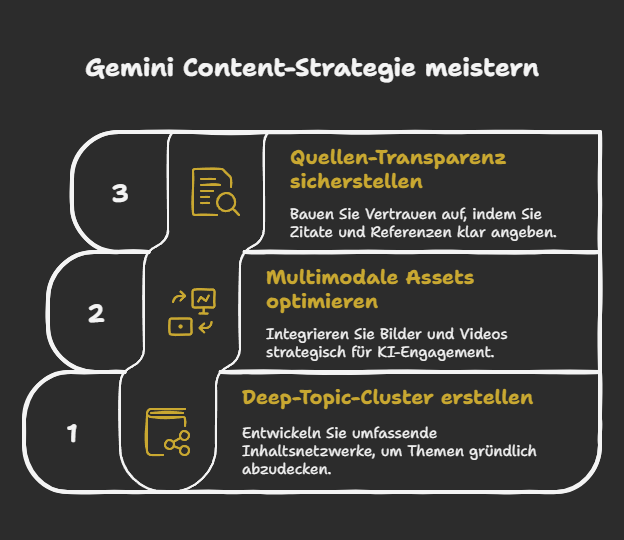 Gemini Content-Strategie meistern