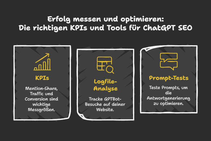 Erfolg messen und optimieren: Die richtigen KPIs und Tools für ChatGPT SEO
