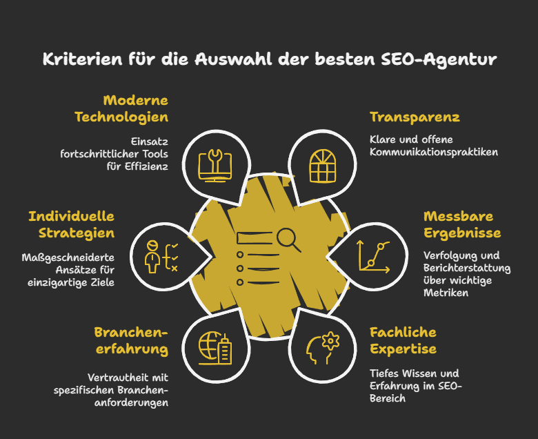 Kriterien für die Auswahl der besten SEO-Agentur