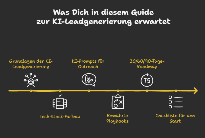Was Dich in diesem Guide zur KI-Leadgenerierung erwartet