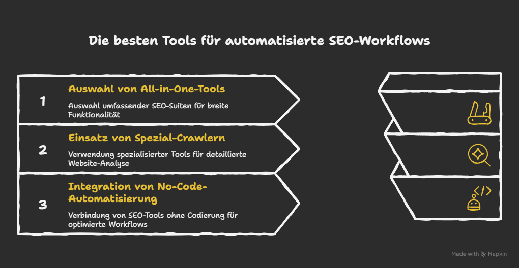 Die besten Tools für automatisierte SEO-Workflows