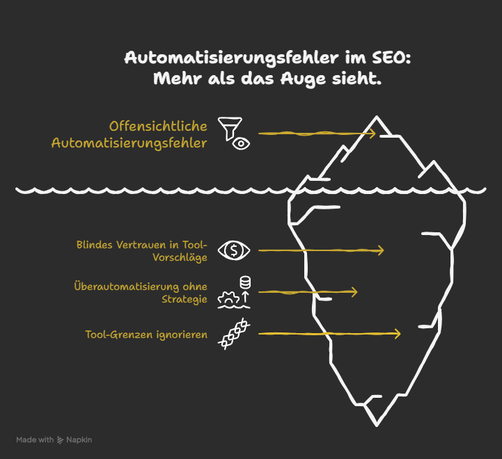 Automatisierungsfehler im SEO: Mehr als das Auge sieht.