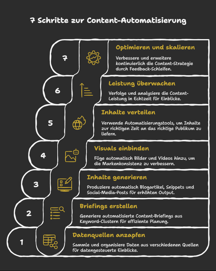7 Schritte zur Content-Automatisierung